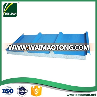 Best price m2 roof polystyrene eps sandwich panels garage wall panel for sale in egypt