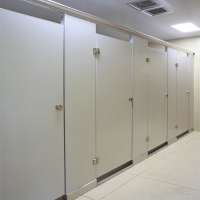 China Manufacturer Cheap Hpl Public Compact Bathroom Toilet Partition