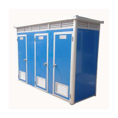 Steel Frame Prefabricated Portable Toilet Sandwich Panel Toilet For Sale