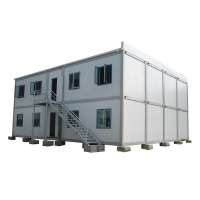 Economic Design 20 ft Flat Pack Container House Sandwich Panel Prefabricated Living House