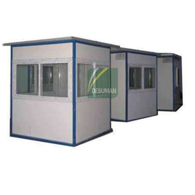 Manual Installation Guard Room Standard Size Guard House With Good Quality Made In Foshan